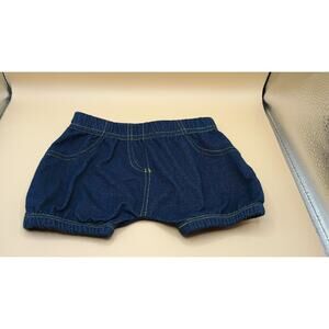 Starting Out 3 Months Baby Girl Demin Style Shorts - Preowned